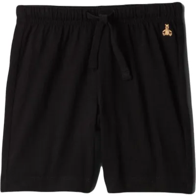 GAP V-BF SOLID Dětské šortky, černá, velikost 3-6M