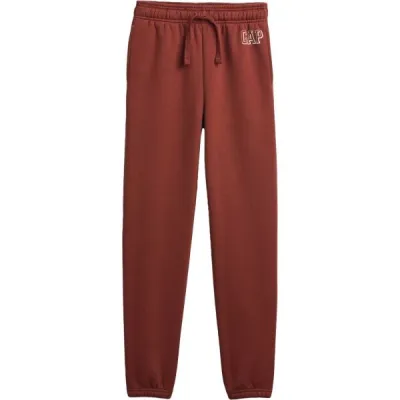GAP V-FRCH LOGO JOGGER Chlapecké tepláky, hnědá, velikost S