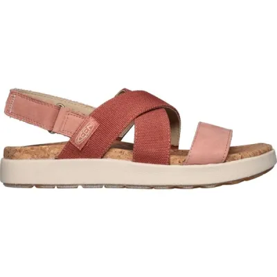 Keen ELLE CRISS CROSS W Dámské sandály, lososová, velikost 39.5