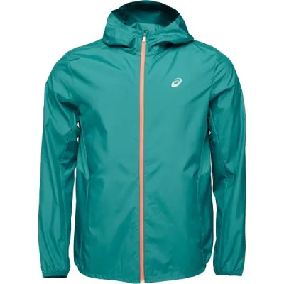 ASICS CORE JACKET Pánská běžecká bunda, tmavě zelená, velikost XL