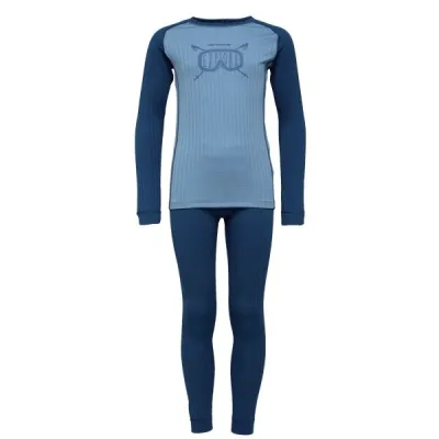 Arcore KAORU Dětský dvoudílný set, tmavě modrá, velikost 128-134