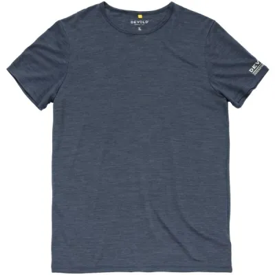 Devold ACTIVE STAMP TEE MAN Pánské funkční tričko, tmavě modrá, velikost M