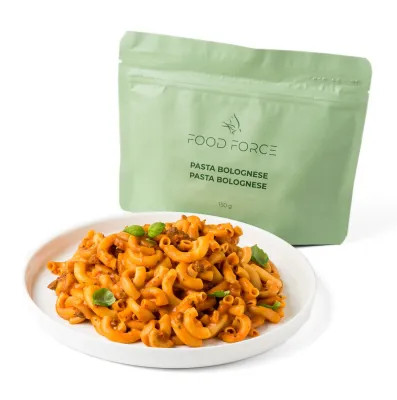Food Force Sušené těstoviny bolognese 150g viz obrázek Dehydrovaná strava
