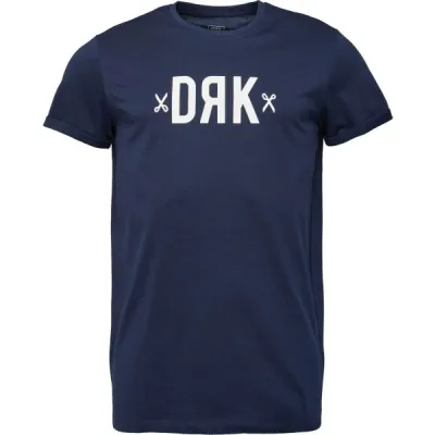 DRK BASIC Pánské triko, tmavě modrá, velikost XXL