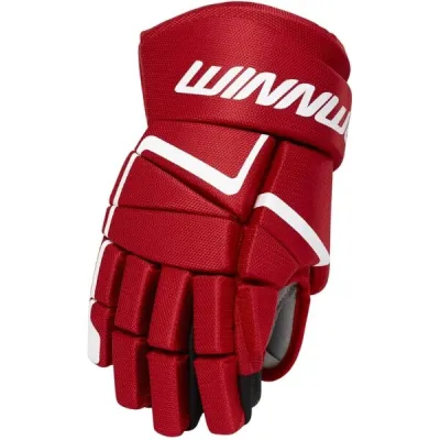 WINNWELL AMP500 SR Hokejové rukavice, červená, velikost 14"