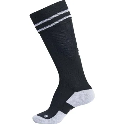 Hummel ELEMENT FOOTBALL SOCK Fotbalové stulpny, černá, velikost 39-42