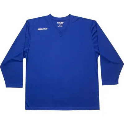 Bauer FLEX PRACTICE JERSEY SR Hokejový dres, modrá, velikost A/GC