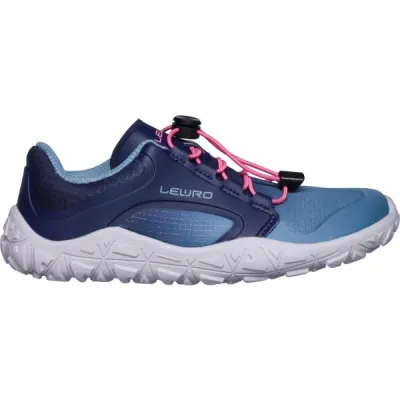 Lewro DUNNY Dětské barefoot boty, modrá, velikost 35