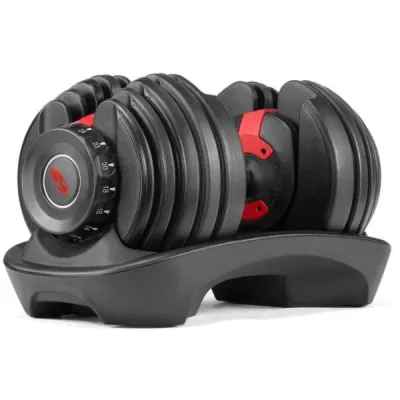 BOWFLEX SELECTTECH 552I Nastavitelná jednoruční činka, černá, velikost 25 KG