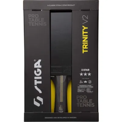 Stiga TRINITY V2 Ping pongová pálka, černá, velikost UNI
