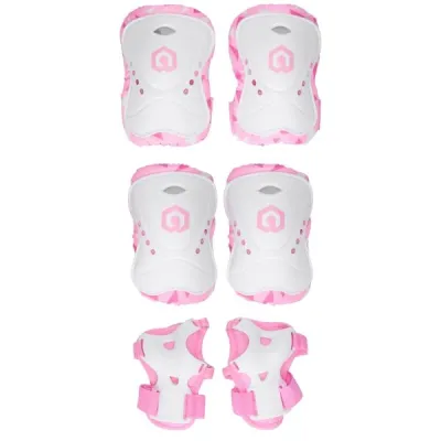 Arcore SHAPE Set dětských inline chráničů, bílá, velikost S