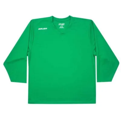 Bauer FLEX PRACTICE JERSEY YTH Dětský hokejový dres, zelená, velikost Y/GC