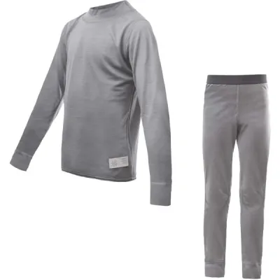 Sensor MERINO ACTIVE SET Dětské funkční prádlo, šedá, velikost 120