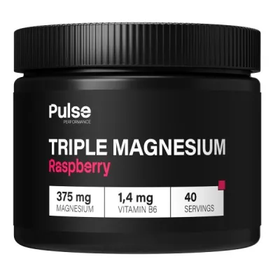 PULSE PERFORMANCE TRIPLE MAGNESIUM 220 G MALINA Hořčíkový doplněk, , velikost 220 G