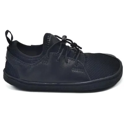 PEGRES BF 53 0.1 Dětské barefoot boty, černá, velikost 26