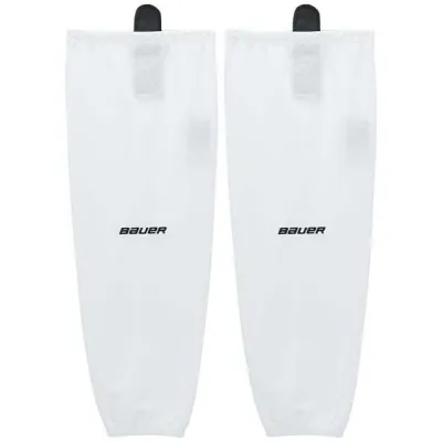 Bauer FLEX STOCK HOCKEY SOCK YTH Hokejové štulpny, bílá, velikost S/M