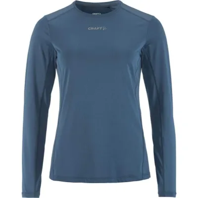 Craft ADV ESSENCE LS TEE 2 W Dámské technické triko, modrá, velikost XL
