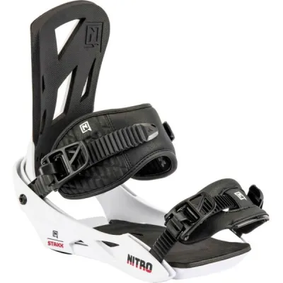 NITRO STAXX Pánské snowboardové vázání, černá, velikost M