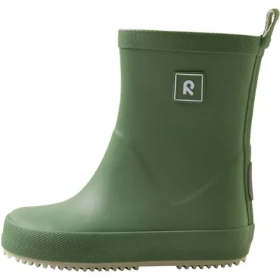 REIMA ANKKA Dětské barefoot holínky, zelená, velikost 28