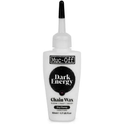 MUC-OFF DARK ENERGY CHAIN WAX 50 ML Voskové mazivo na řetěz, transparentní, velikost 50 ML