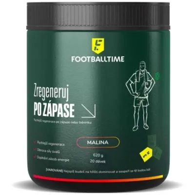 FOOTBALLTIME ZREGENERUJ PO ZÁPASE MALINA Regenerační nápoj, , velikost 620 G