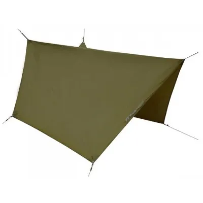 TREKMATES HEXAGON TARP Bivakovací plachta, tmavě zelená, velikost UNI
