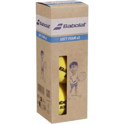 Babolat SOFT FOAM X3 Tenisové míče, žlutá, velikost UNI