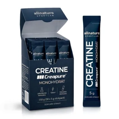 ALLNATURE SPORTLAB CREATINE CREAPURE&reg; STICKS 30x 5 G Kreatin monohydrát, , velikost UNI