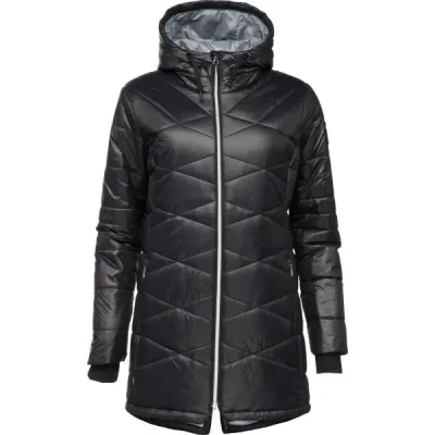 Swix MAYEN COAT W Zateplený volnočasový dámský kabát, černá, velikost M