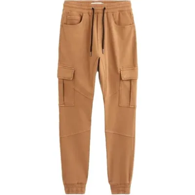 CELIO VOKIT Pánské kalhoty, hnědá, velikost 32