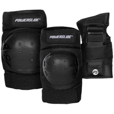 Powerslide DĚTSKÉ CHRÁNIČE POWERSLIDE BASIC (SADA) Dětské chrániče, , velikost XXS
