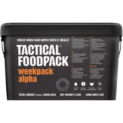 TACTICAL FOODPACK WEEKPACK ALPHA 2210 G Outdoorové jídlo, , velikost UNI