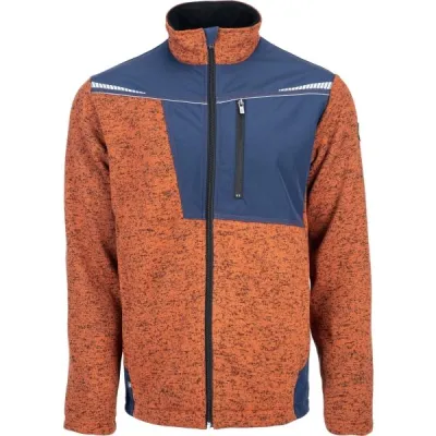 CERVA STIRLING STRETCH Pracovní svetr, oranžová, velikost XXXL