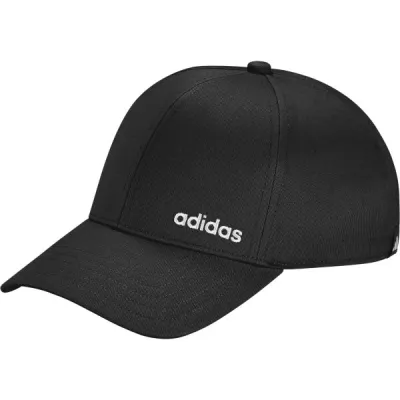 adidas K LINEAR CAP Dětská kšiltovka, černá, velikost OSFM