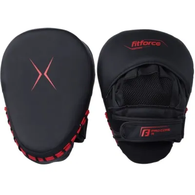 Fitforce PRO CORE Tréninkové lapy, černá, velikost OS