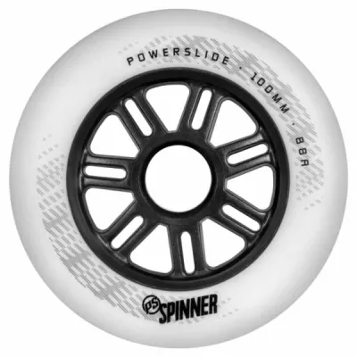 Powerslide KOLEČKA POWERSLIDE SPINNER WHITE (4KS) Bruslařská kolečka, , velikost 88A
