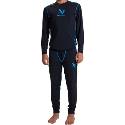 Bauer BASICS YTH Dětské funkční kalhoty, černá, velikost L