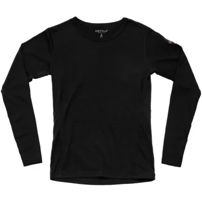 Devold BREEZE MERINO 150 SHIRT Dámské triko, černá, velikost L