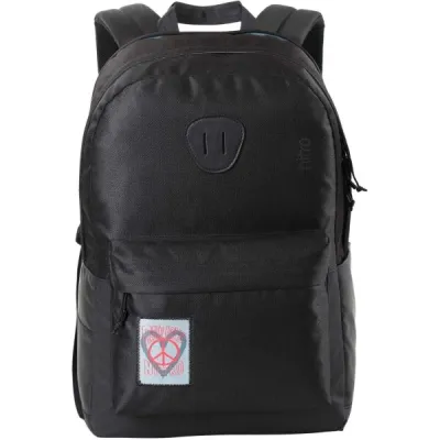NITRO URBAN PLUS Městský batoh, černá, velikost UNI