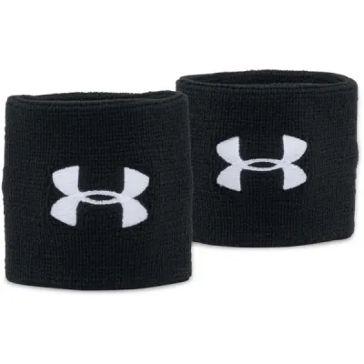 Under Armour PERFORMANCE WRISTBANDS Potítka, černá, velikost adult