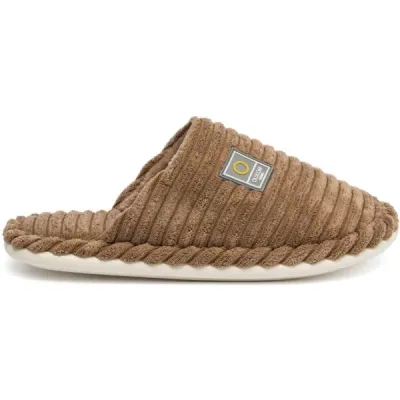 Oldcom SLEEPY Unisex pantofle, hnědá, velikost 38/39