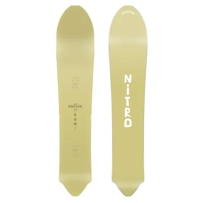 NITRO POW Snowboard, žlutá, velikost 157