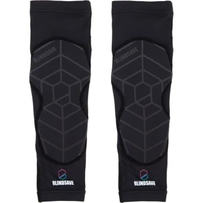 BLINDSAVE ELBOW PROTECTORS Chrániče na lokty, černá, velikost M