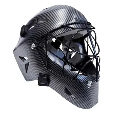 BLINDSAVE SHARKY CARBON VAULT Florbalová brankářská maska, tmavě šedá, velikost UNI