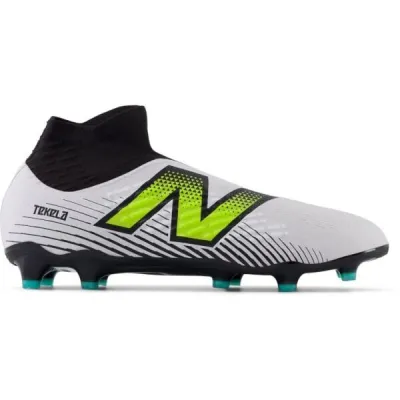 New Balance TEKELA MAGIA V4+ FG Pánské kopačky, bílá, velikost 44.5