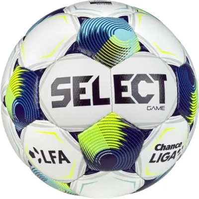 Select FB GAME CZ CHANCE LIGA Fotbalový míč, bílá, velikost 5