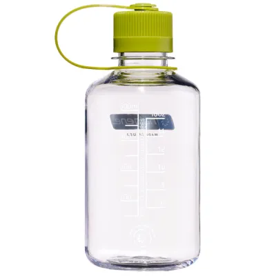 Nalgene Narrow-Mouth 500 mL Sustain Clear/Green Cap Velikost: UNI 661195005852