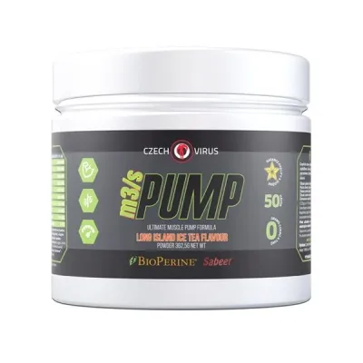 CZECH VIRUS M3/S PUMP 362,5 G LONG ISLAND ICE TEA Předtréninkový doplněk, , velikost 362,5 g
