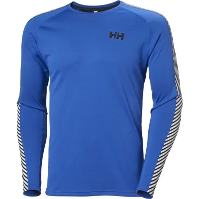 Helly Hansen LIFA ACTIVE STRIPE CREW Pánské funkční triko, modrá, velikost S