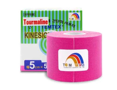 Temtex kinesio tape Tourmaline, růžová tejpovací páska 5cm x 5m